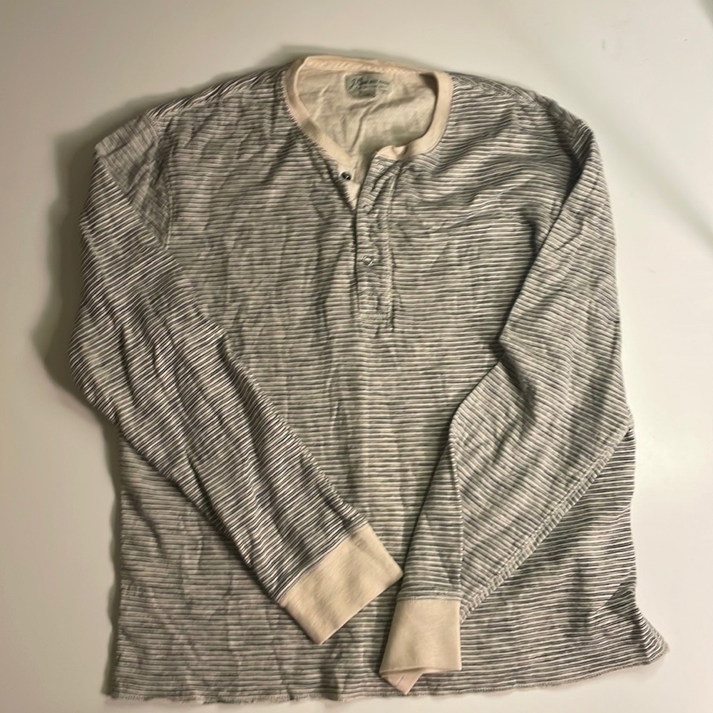 Men’s J. Crew Henley - Size Medium